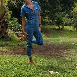 Haute Monde Denim overalls